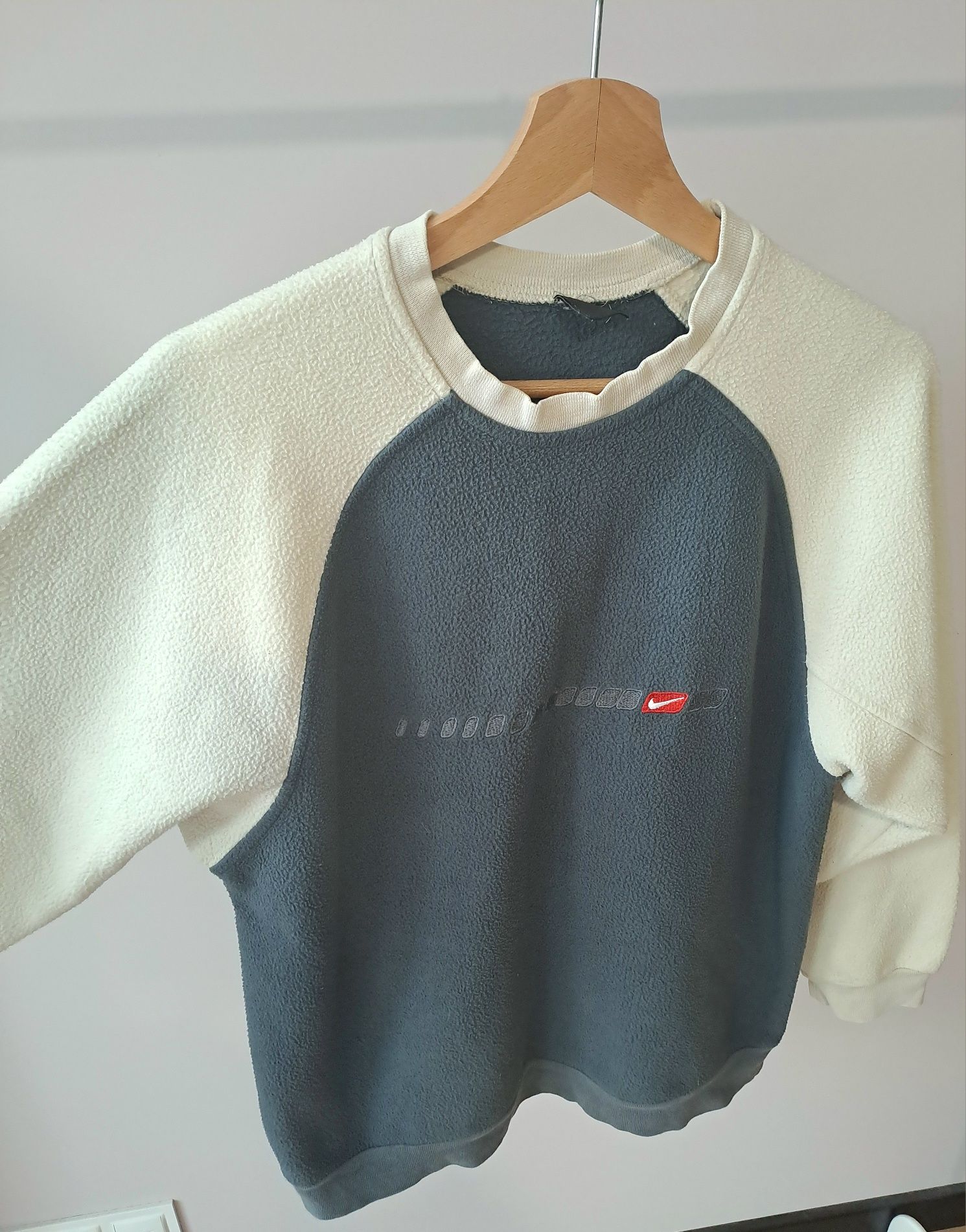 Damski męski vintage polar Nike bluza sportowa r.męska S damska M