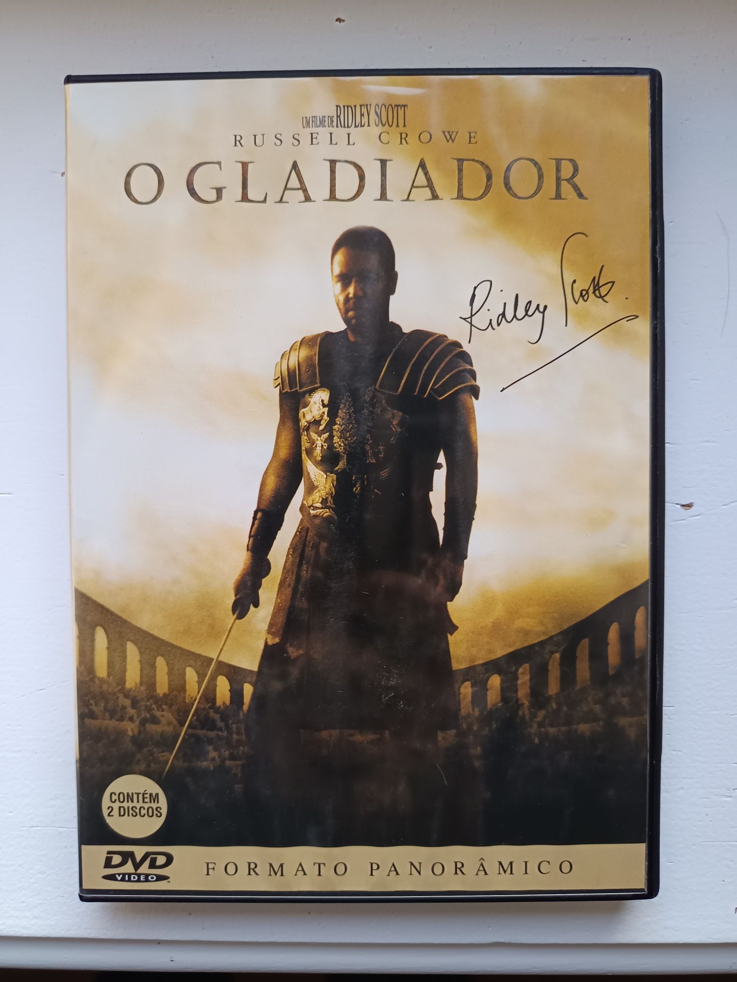 DVD edição especial 2 DVDs o gladiador