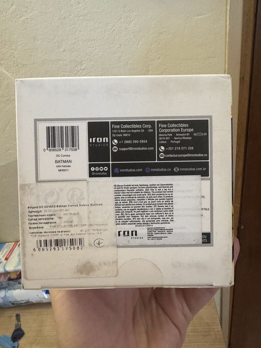 Фігурка Iron Studios DC Comics Comics Deluxe Batman НОВА
