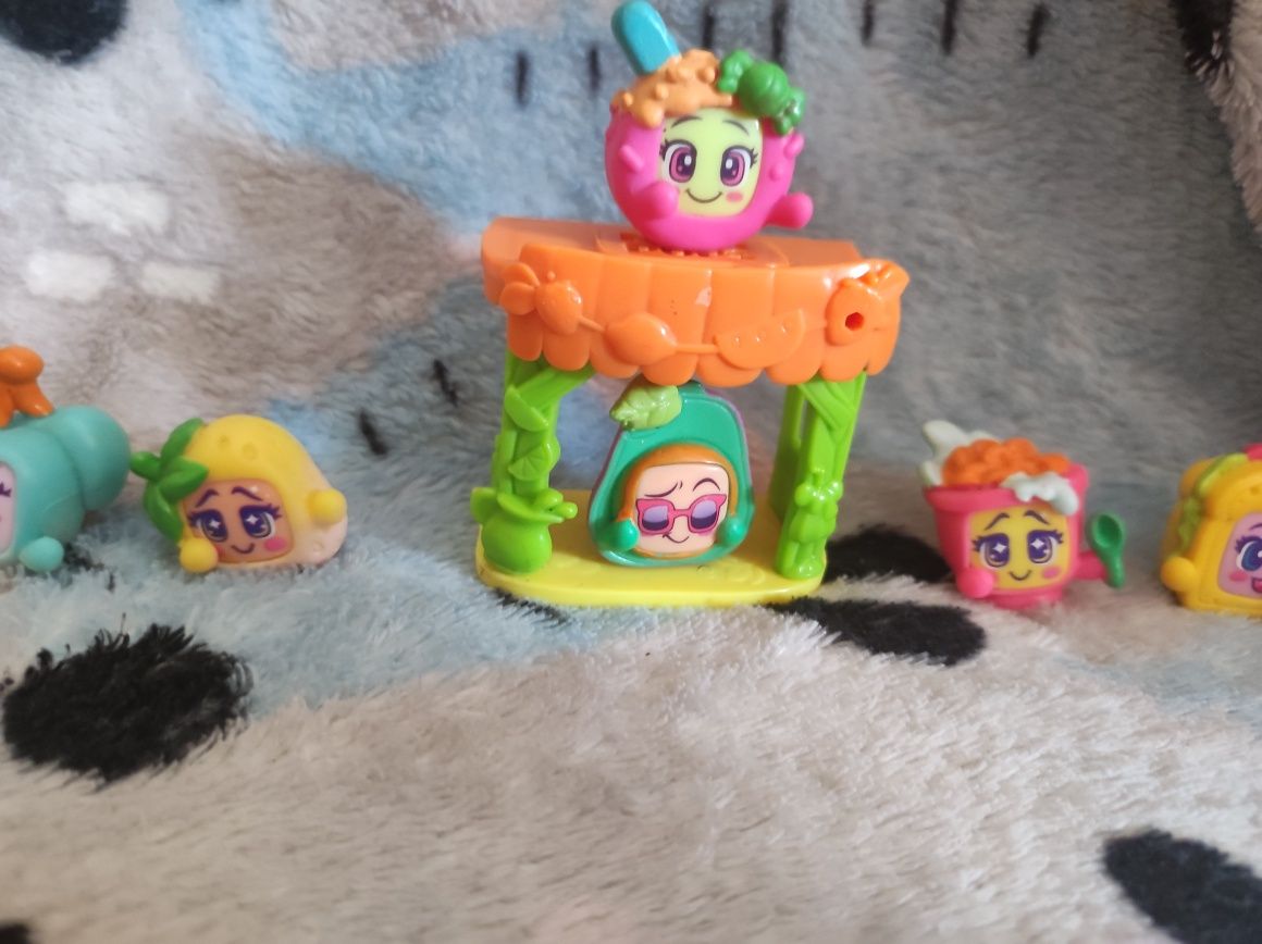 Zestaw figurek moji pops jedzenie