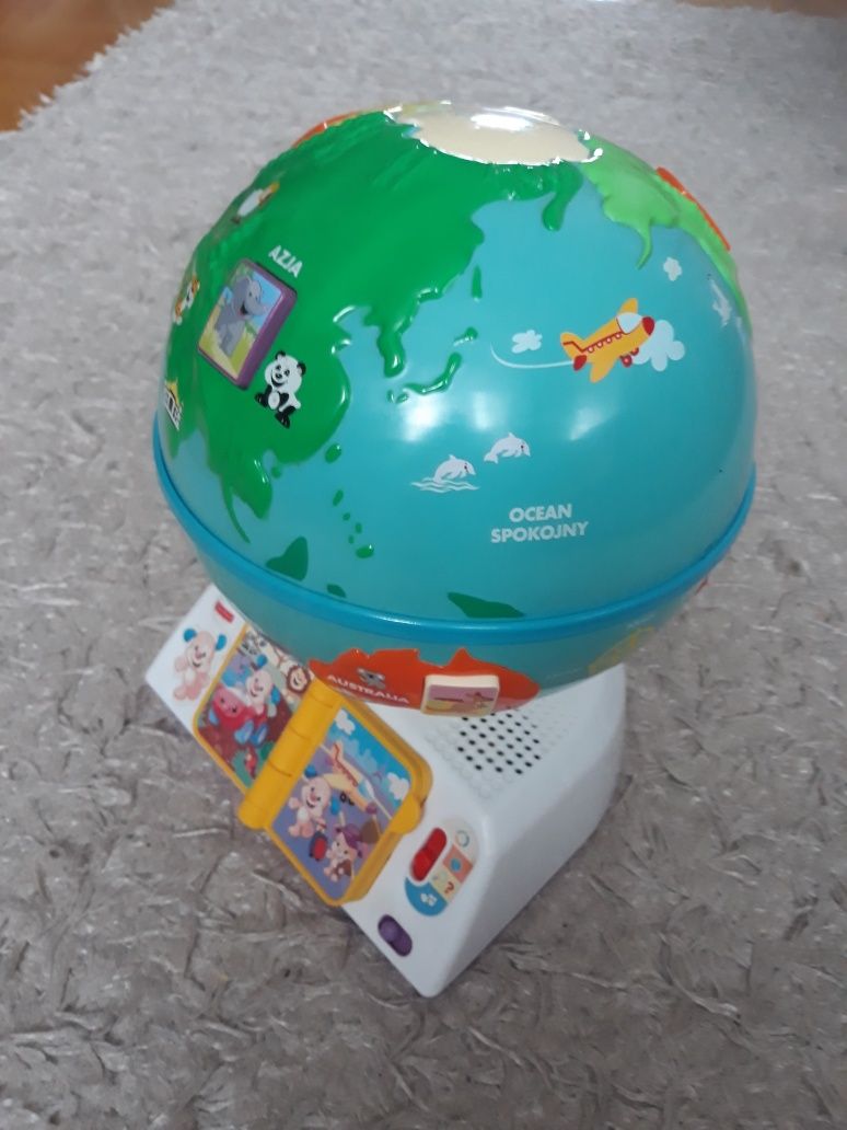 Globus edukacyjny fisher price, zabawki,prezent