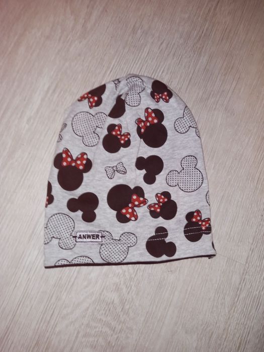 Nowa czapka jesienna myszka Minnie