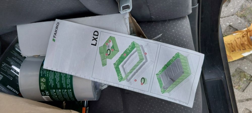 Ocieplenie Fakro  schody strychowe