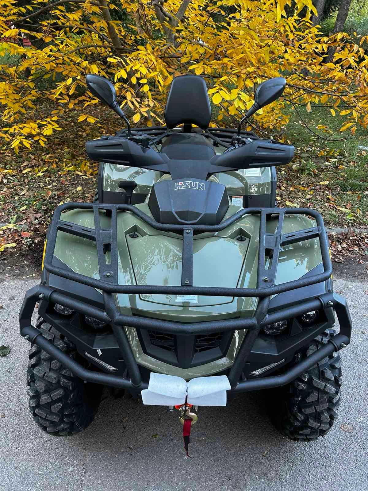 Квадроцикл HISUN 550 Dark Green