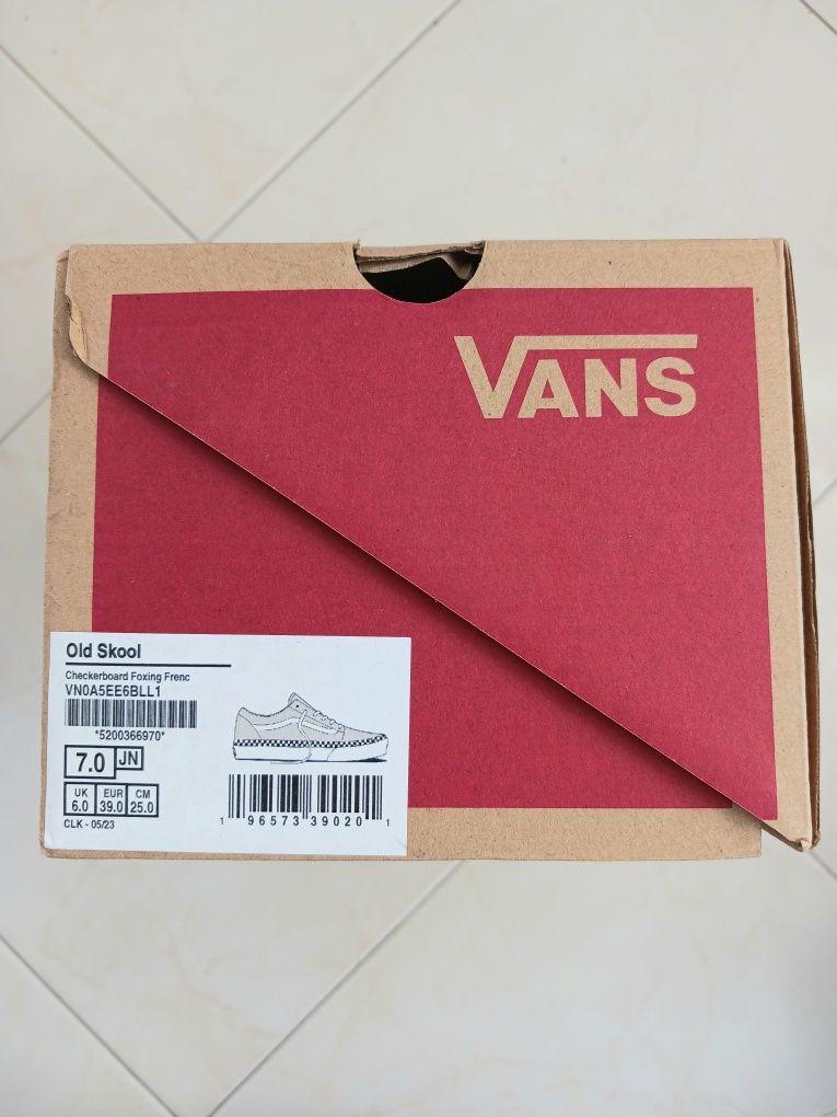 Sapatilhas Vans Novas