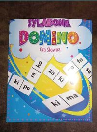 Gra edukacyjna sylabowe domino.