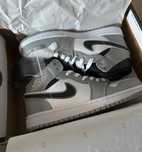 Jordan 1 szare damskie nowe obuwie sportowe Nike air jordan 1 NOWOŚĆ