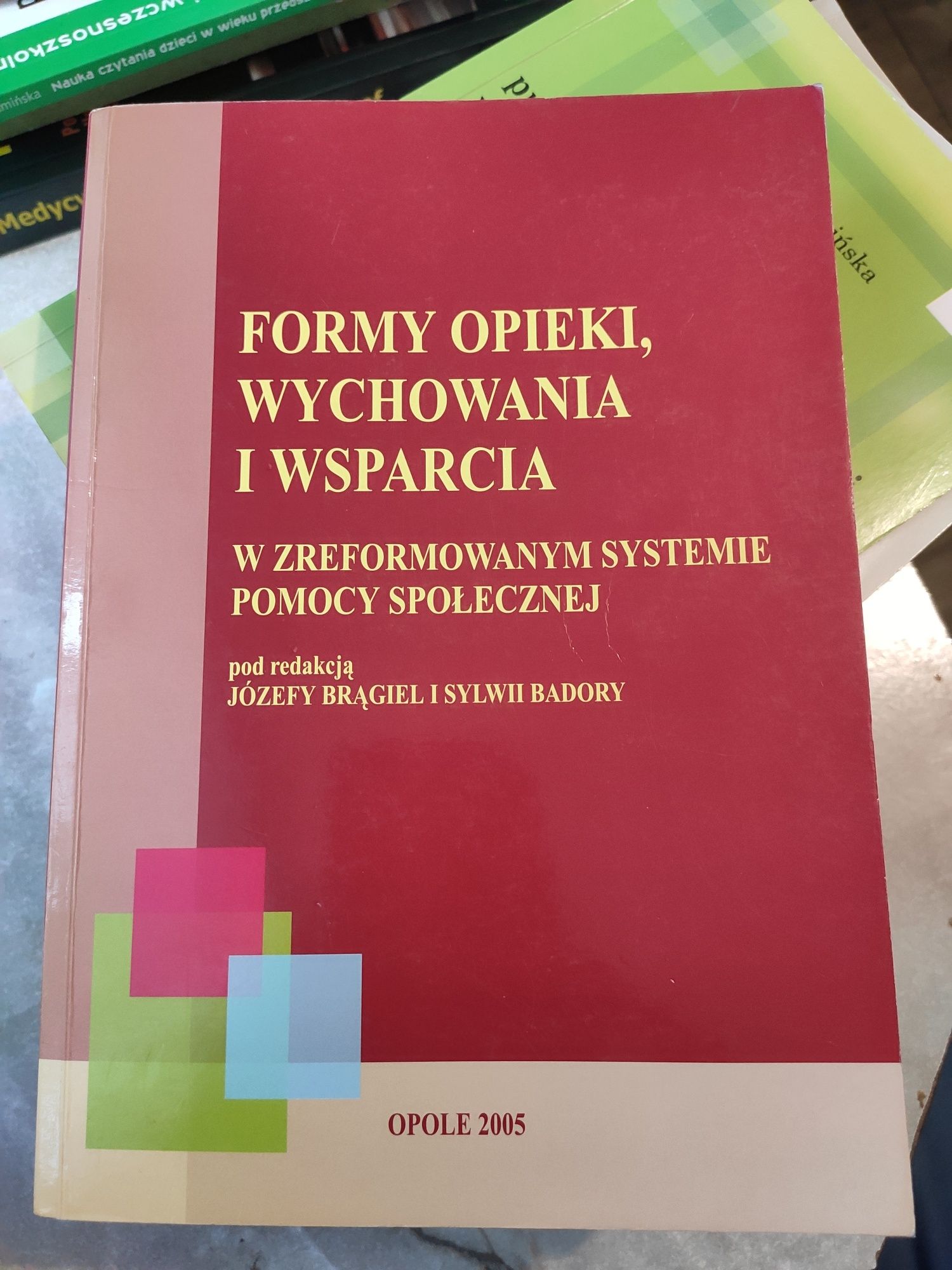 Formy Opieki Wychowania I Wsparcia w Zreformowanym Systemie Pomocy  S