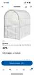 Szklarnia asparen Ikea 123x190x190