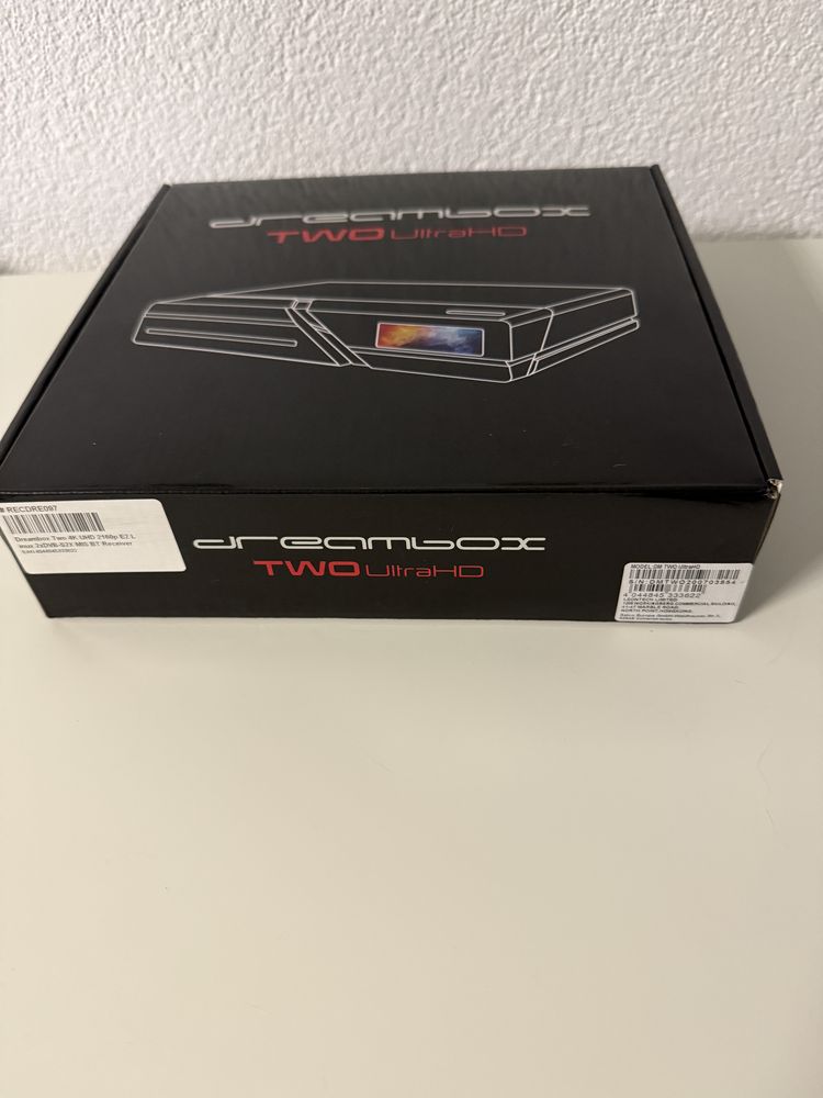 Dreambox Two Ultra HD BT 2x DVB-S2X MIS Gwarancja.