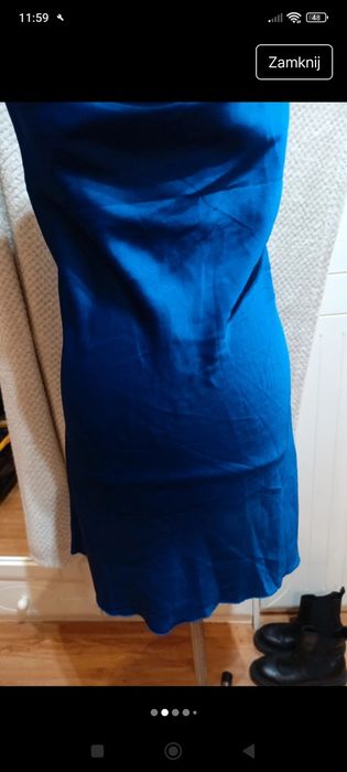 Sukienka s niebieska