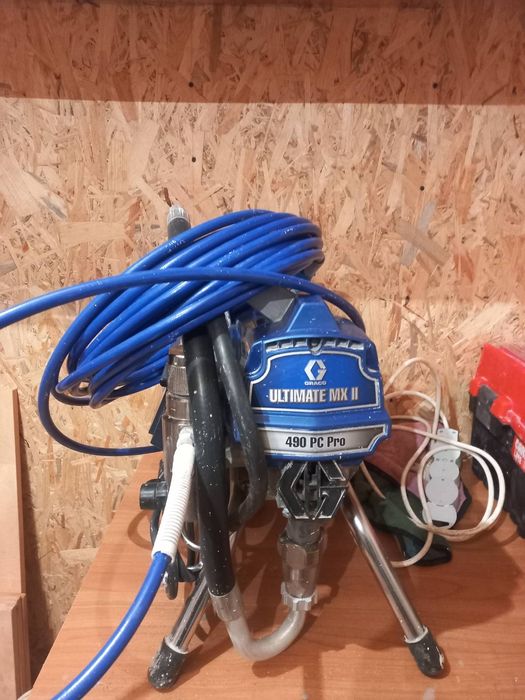 Фарбування безповітряним агрегатом graco 490