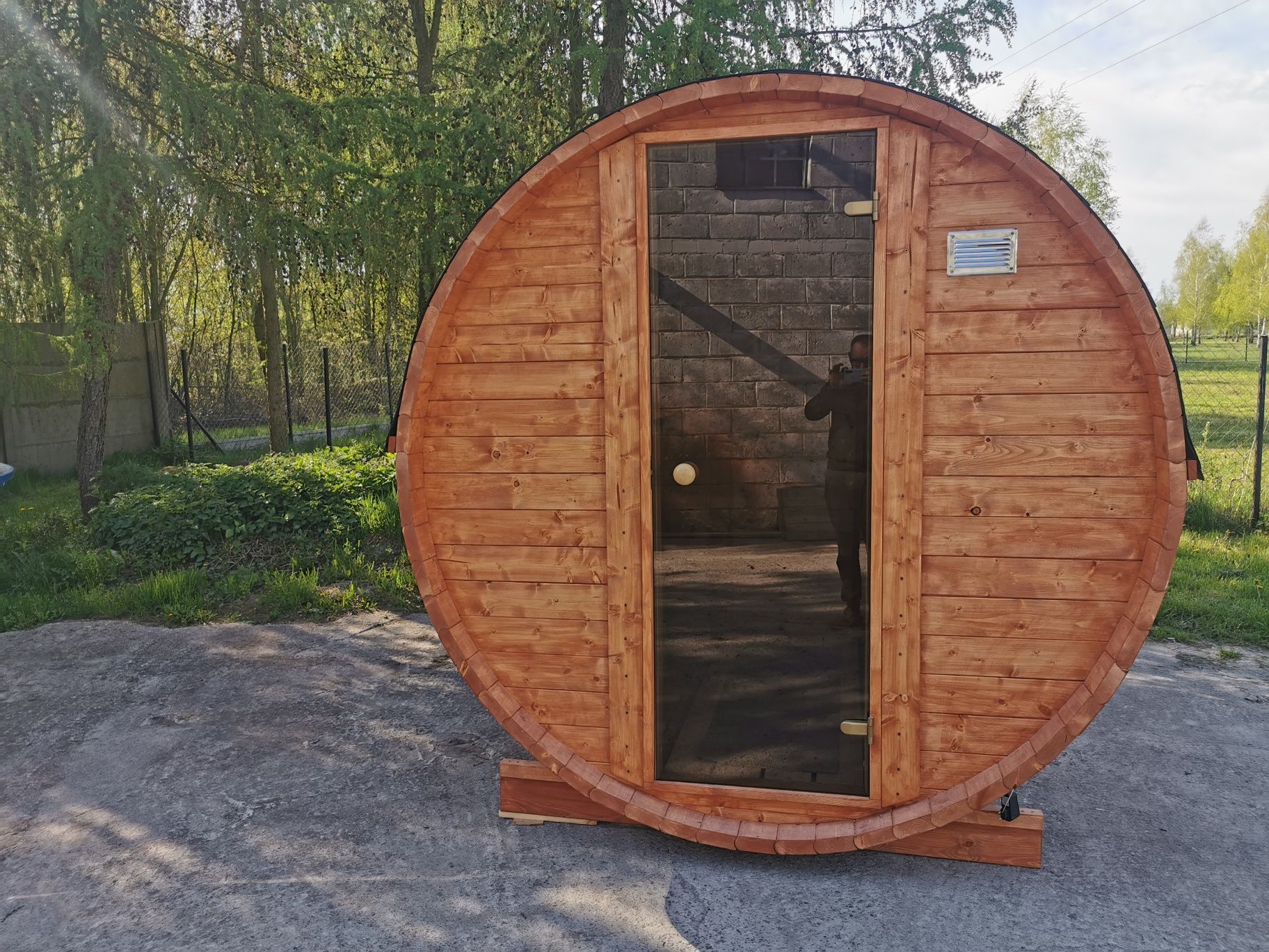 Sauna Ogrodowa 2 m x 2,2 m akcesoria Raty Leasing