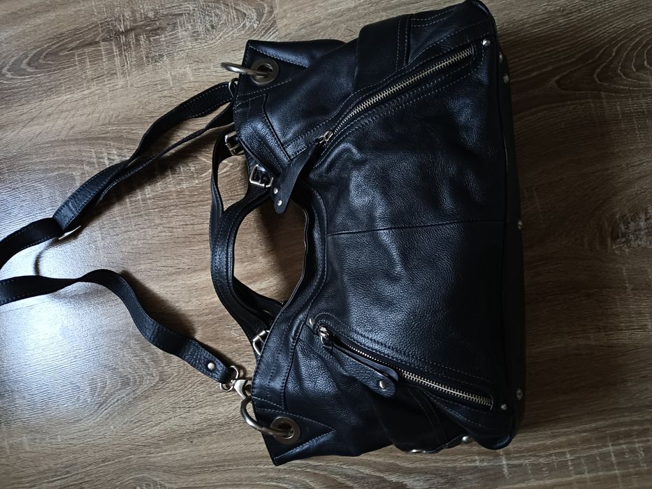 Сумка шкіряна тоут maddison жіноча преміум класу