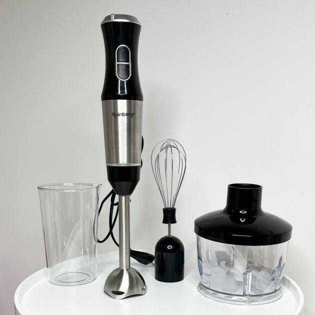 НЕМЕЦКИЙ Блендер Rainberg Rb-6211 4В1 1200Вт Миксер комбайн