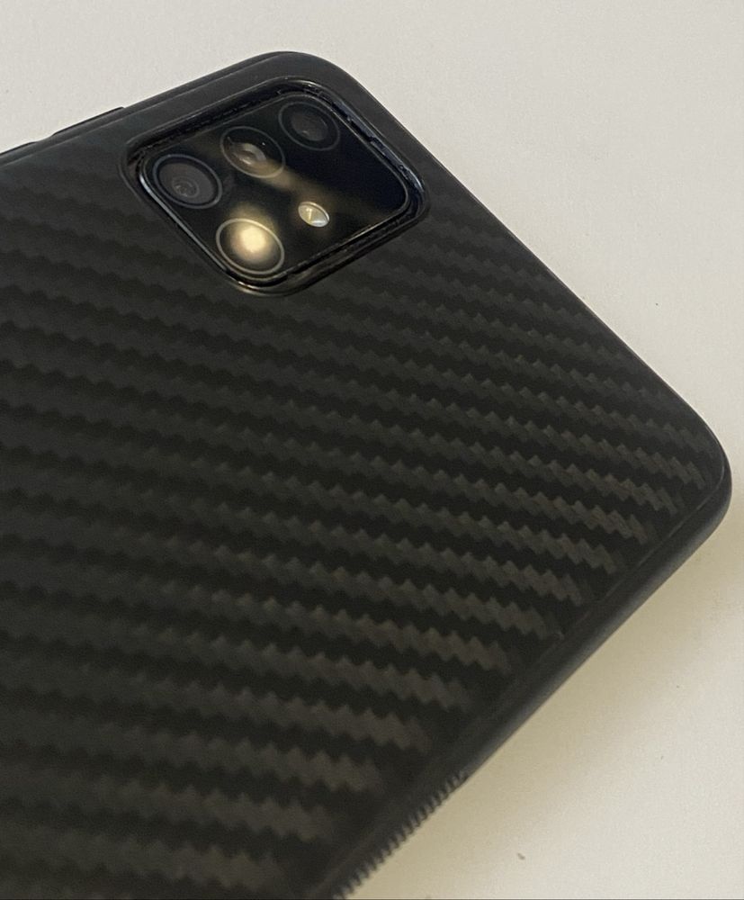 Чехол Samsung A51 / A515 Carbon Протиударний