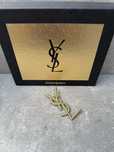 Broszka złota Ysl Yves Saint Laurent