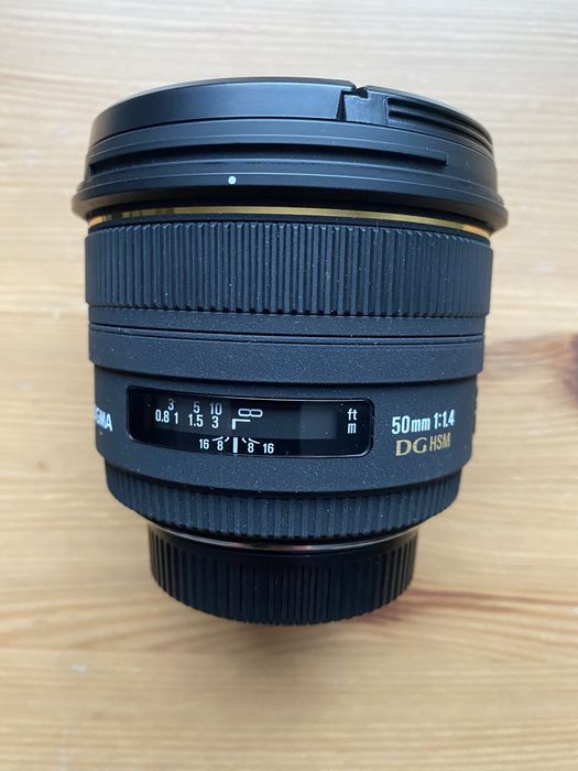 Obiektyw Sigma 50mm f1.4 EX DG HSM nikon F
