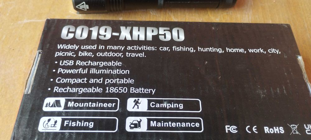 Фонарік CO19-XHP50