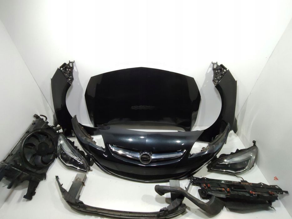 opel astra j iv lift przód zestaw maska lampy zderzak ładny