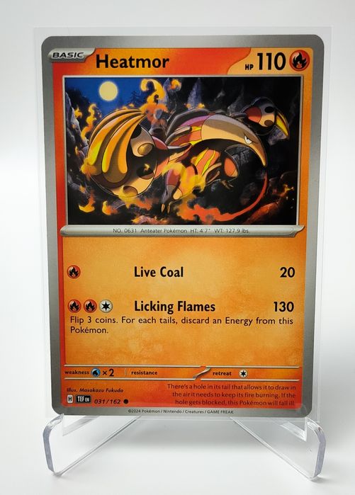 Heatmor 031/162 karta pokemon Temporal Forces