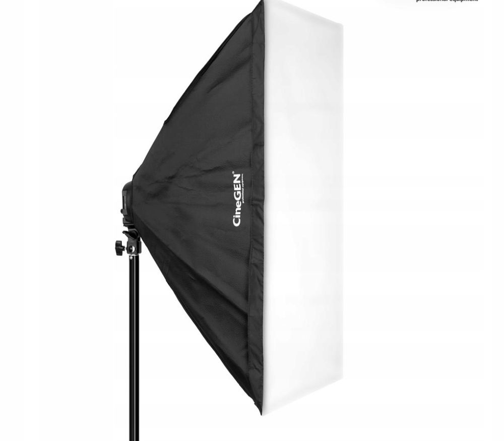 Lampa Studyjna Fotogtaficzna Softbox Oświetlenie do Zdjęć Filmów 400W