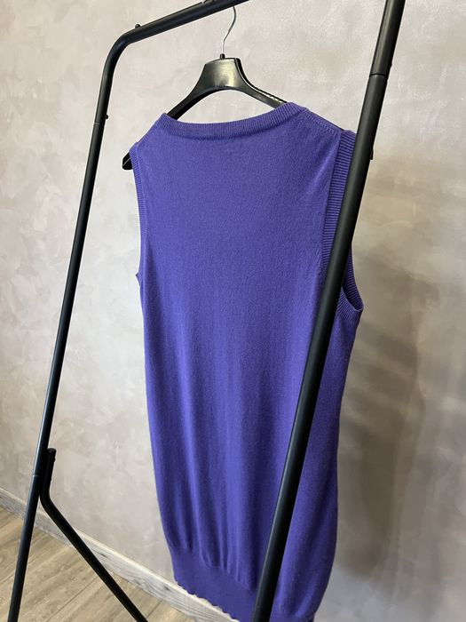 Жилет подовжений Marccain . Розмір m-l . Шовк , кашемір