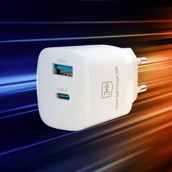 Ładowarka 3MK Hyper Gan Charger 33W Power Delivery - Dual USB-A/USB-C