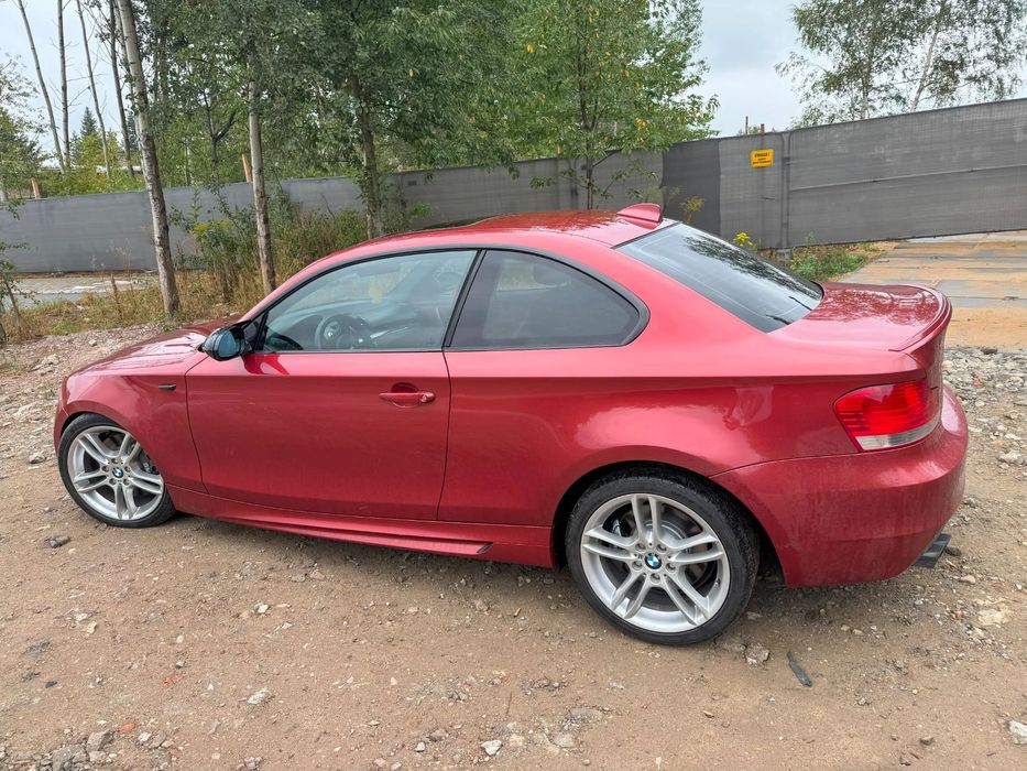 BMW Seria 1 Bordowa Perełka 2008 BMW 1 SERIES 135I 3.0L