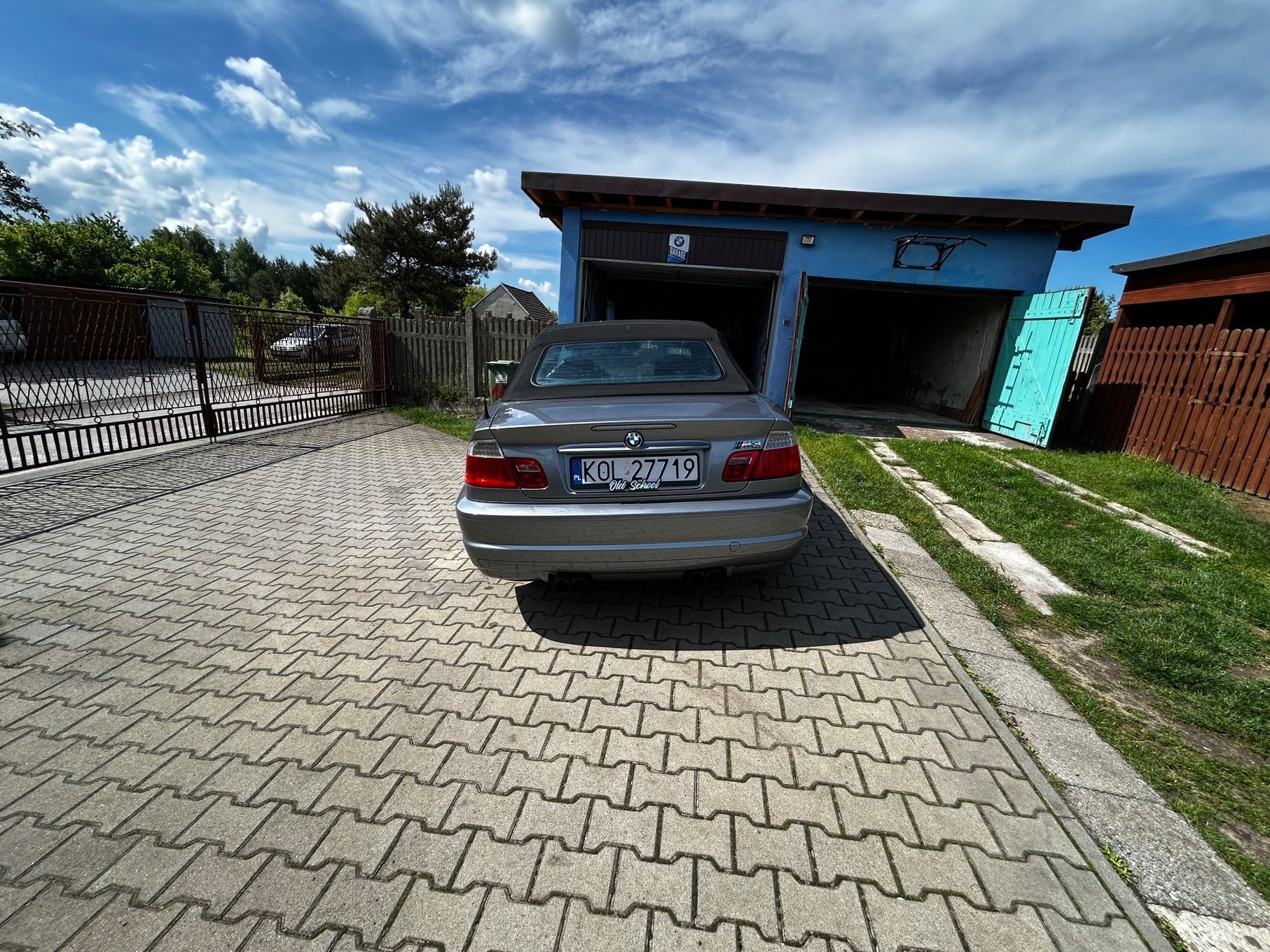 BMW M3 BMW M3 E46 Cabrio 3.2 343 KM | Manual | Silvergrau | 2004 | Zadbane |
