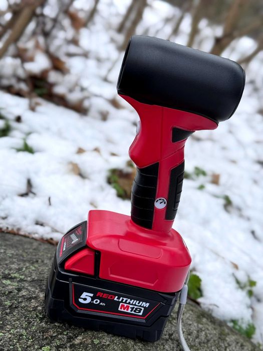 Dmuchawa Dla MILWAUKEE 3 Wymienne Końcówki - FILM PREZENTUJĄCY Nadmuch