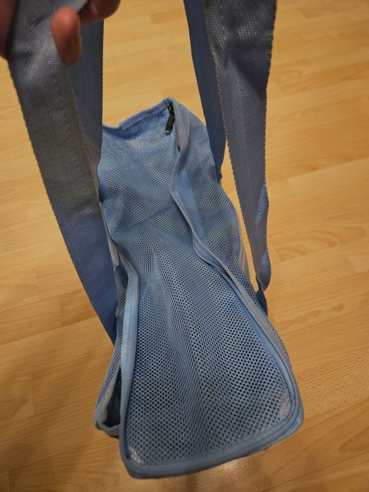 Сумка-переноска для котів і собак, блакитна