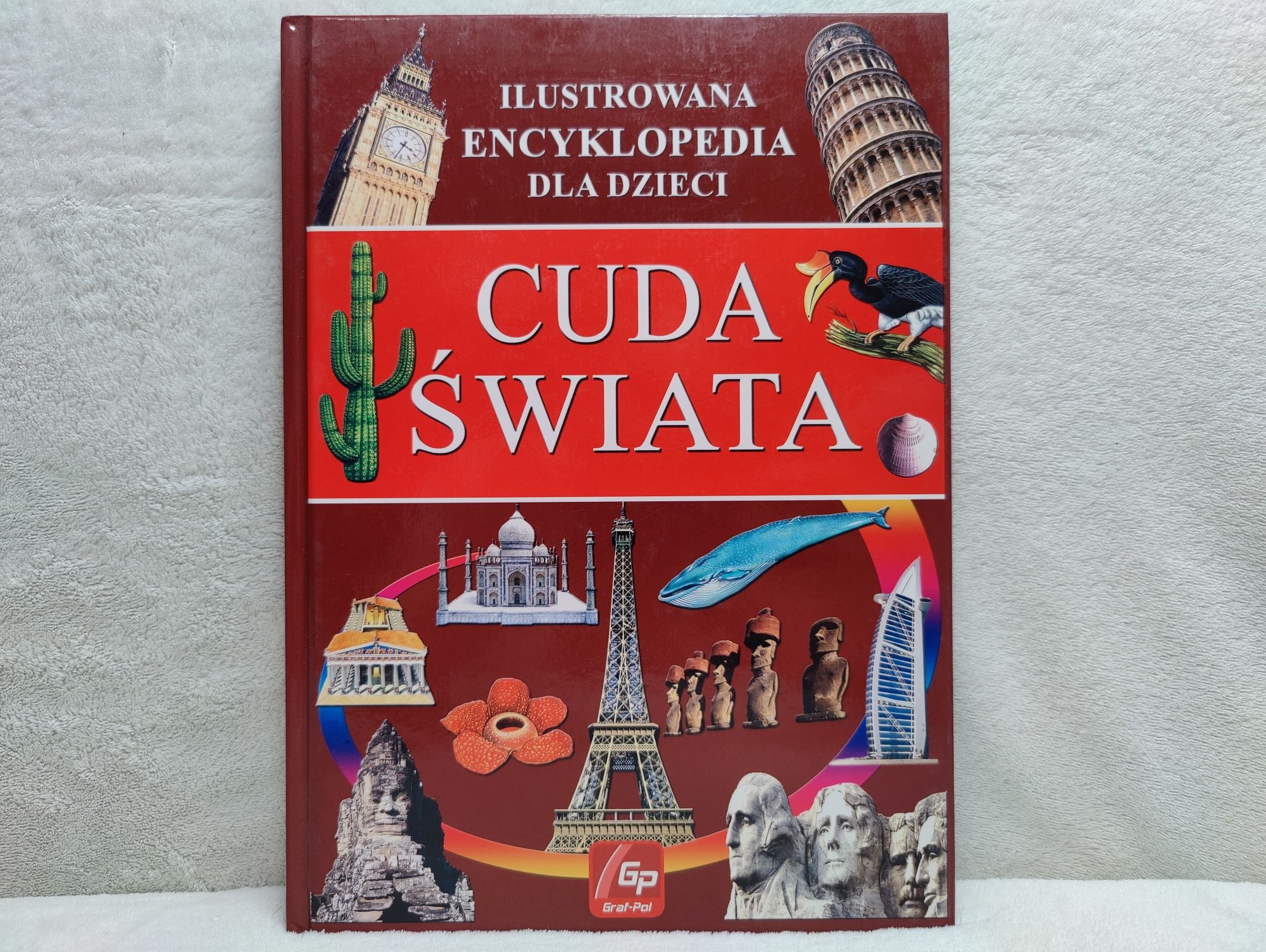 Książka ilustrowana encyklopedia dla dzieci - cuda świata