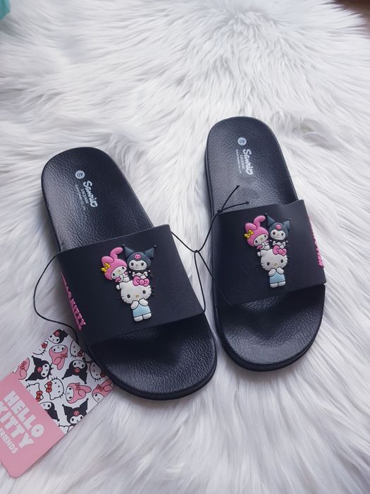 Nowe klapki damskie marki Hello kitty rozmiar 40.