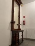 Piekne lustro z konsolą, okolo 1890 rok, po renowacji,  294/1