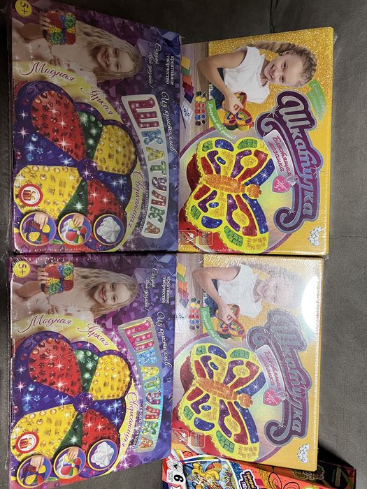 Детсткие наборы шкатулки мел сумка для рисования досточка