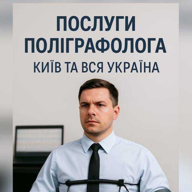 Послуги ПОЛІГРАФОЛОГА - детектор брехні