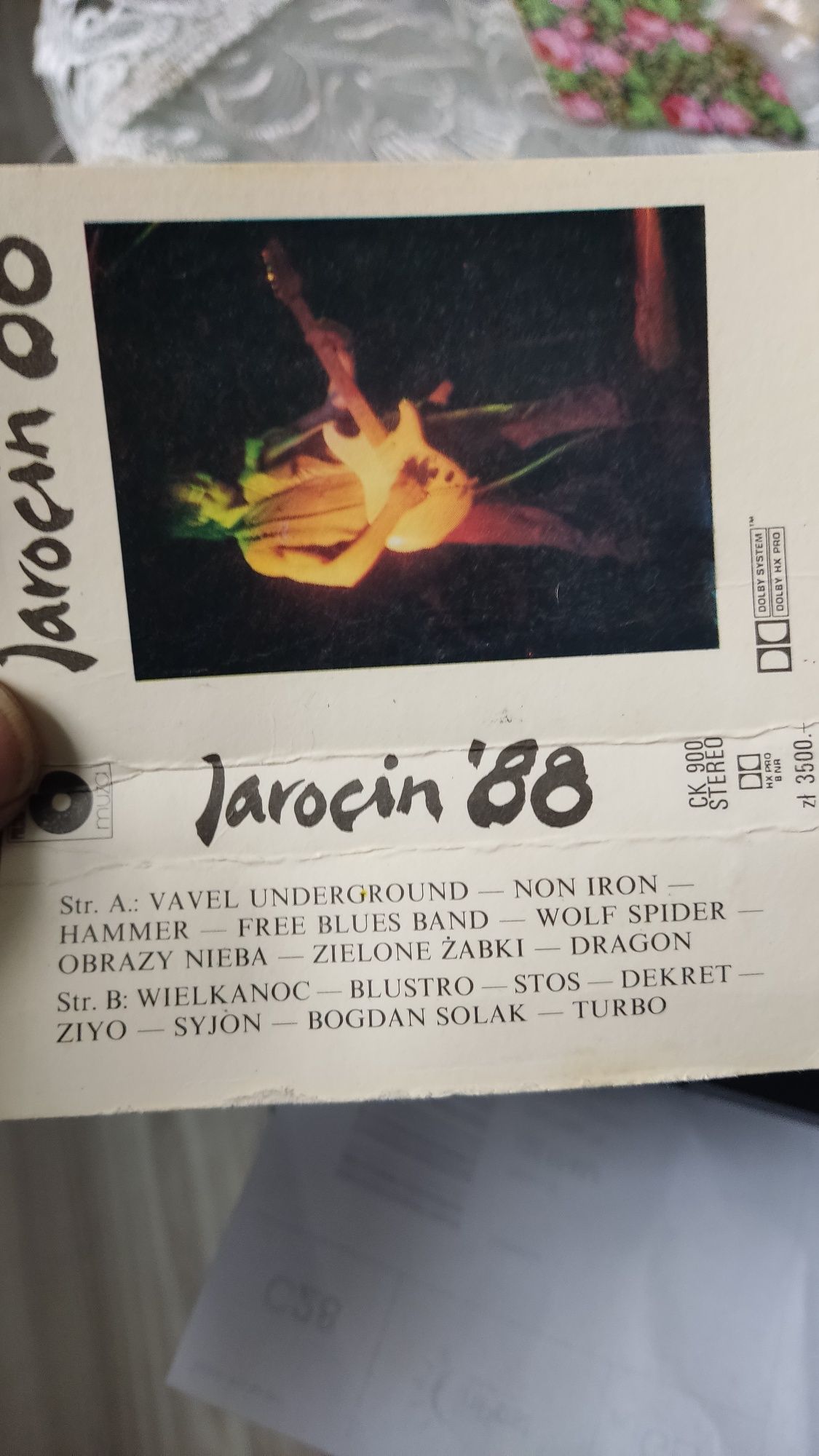Jarocin 88 Turbo Zyio Zielone Żabki Non Iron kaseta audio