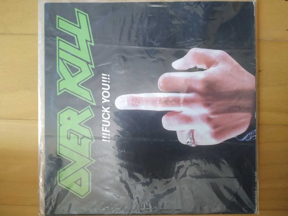 Vinil antigo e raro - Overkill ‎– Fuck You