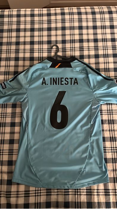 Camisola Futebol Espanha Iniesta Edicao Limitada