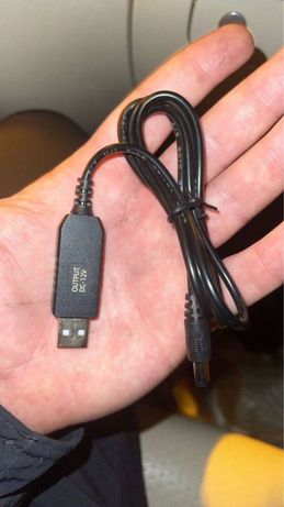 Кабелі USB-роутер 9V/12V 1.6-2 ампери