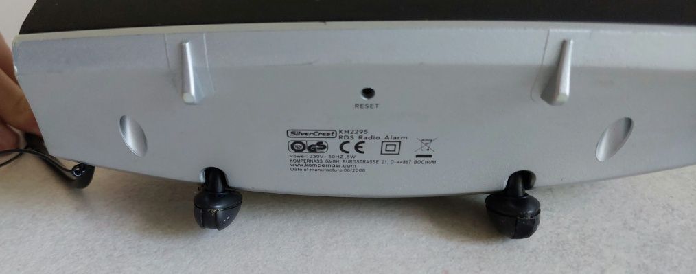 Radiobudzik SilverCrest KH2295 RDS