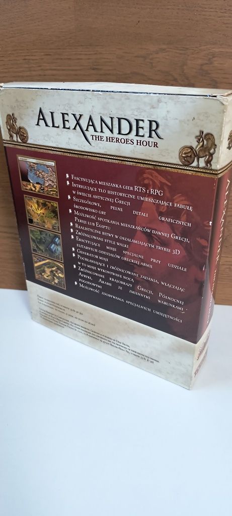 Gra PC Alexander The heroes hour PL BigBox unikat