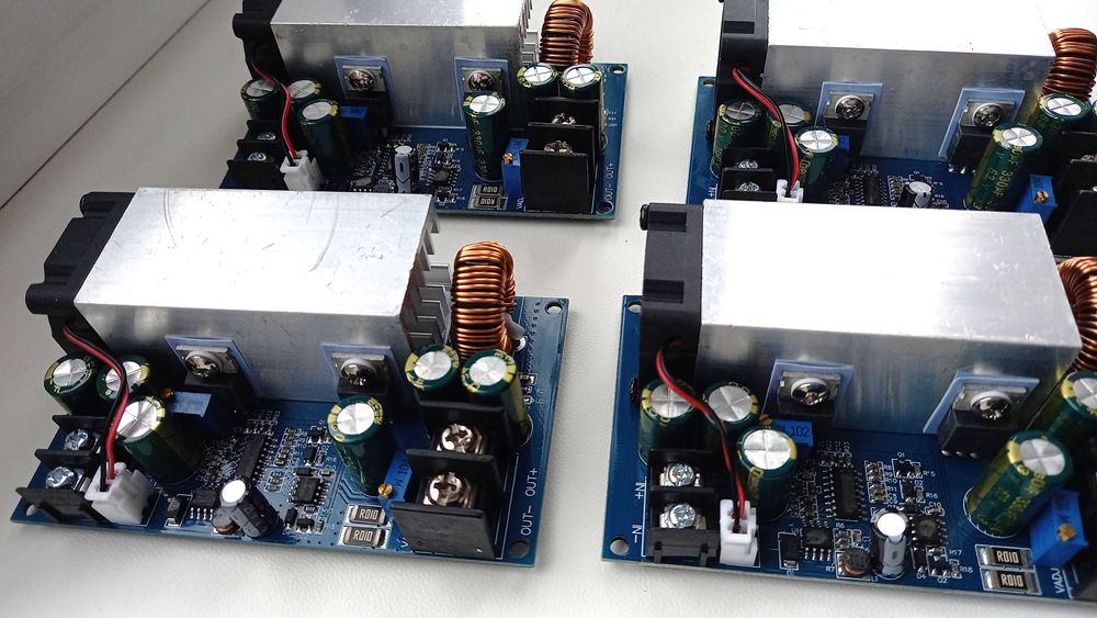 Понижающий преобразователь 75V 600W с регулировкой тока DC-DC