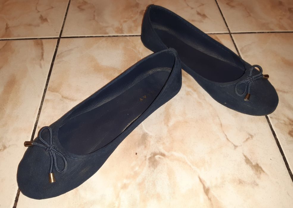 Buty dziewczęce wsuwane baleriny Sinsay