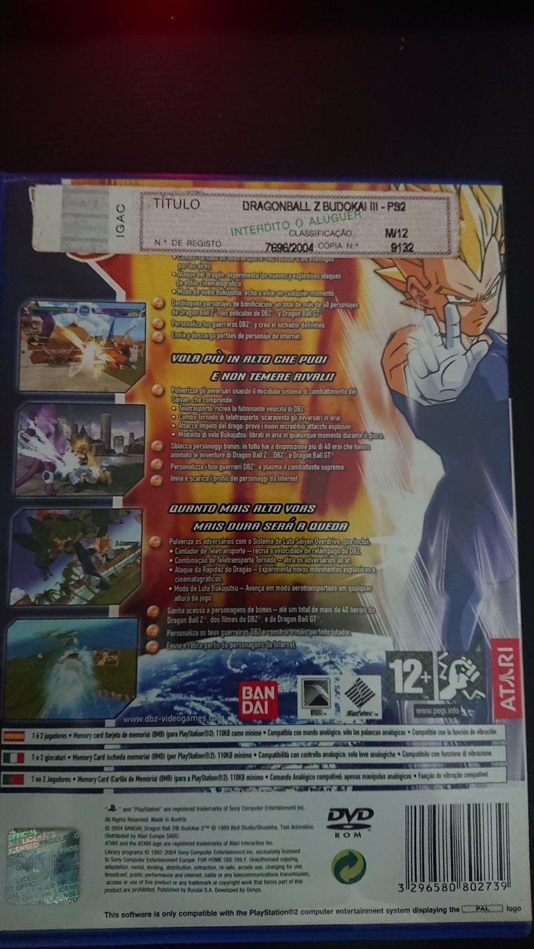 Dragon Ball Z Budokai 3 PS2 PlayStation 2