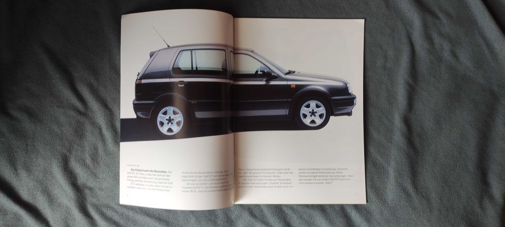 Prospekt Volkswagen Golf GTI III