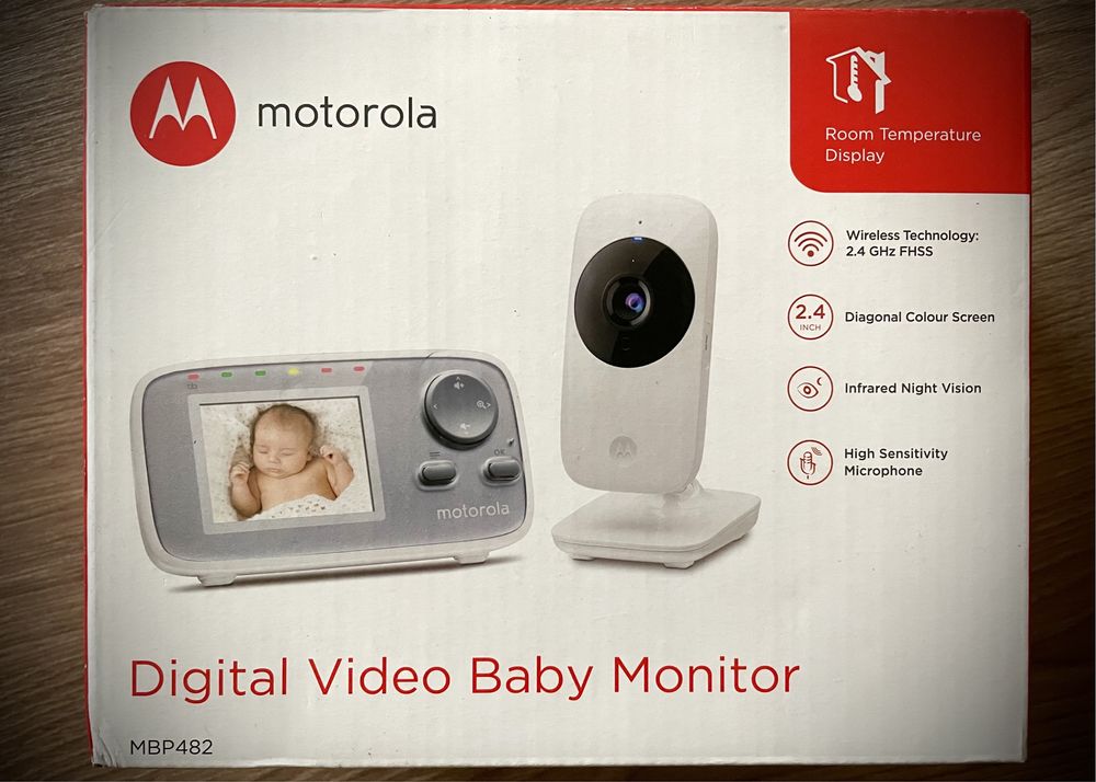 MOTOROLA Digital Vídeo Baby Monitor MBP482