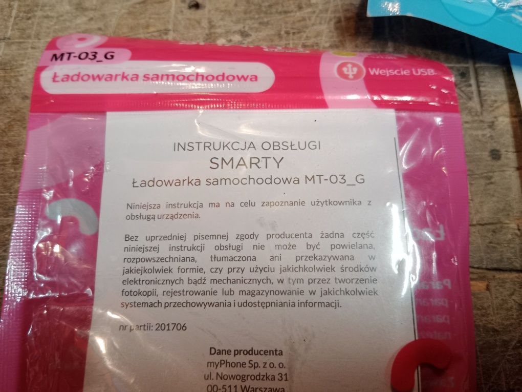 Nowe ładowarki samochodowe