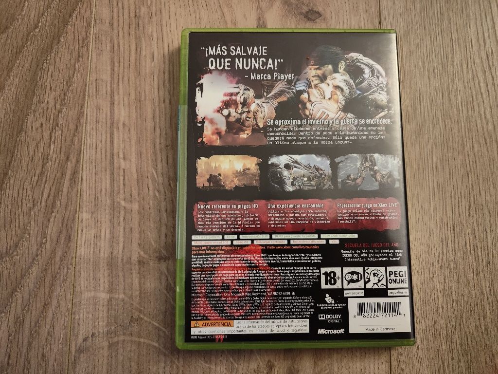 [Kompletny] Gears of War 2 (II) - Xbox 360 (X360)